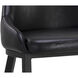 Astra 34.75 inch Black / Nightfall Black Barstool